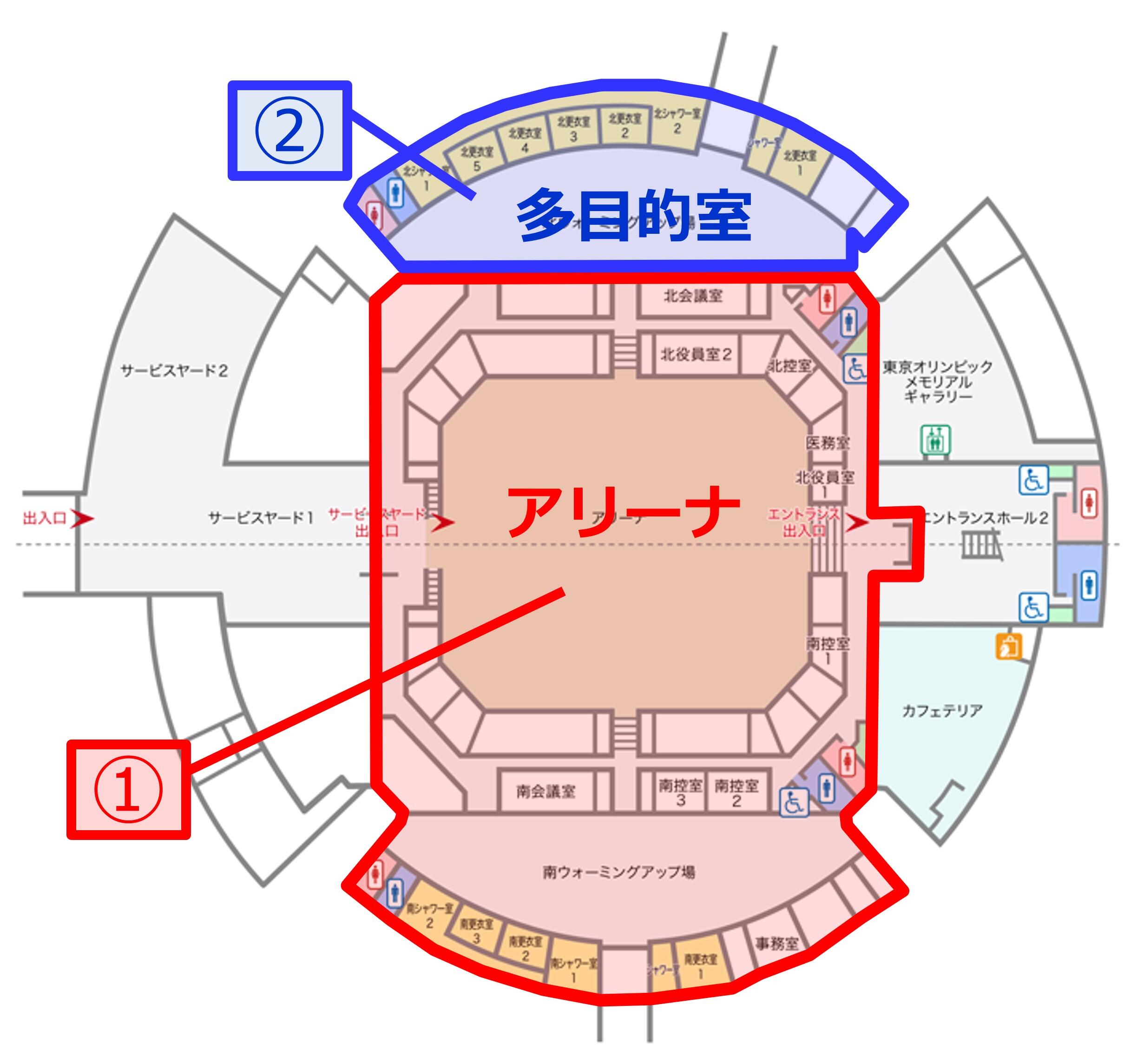 フロアマップ