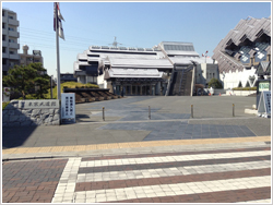 東綾瀬公園「武道館前」横断歩道の写真